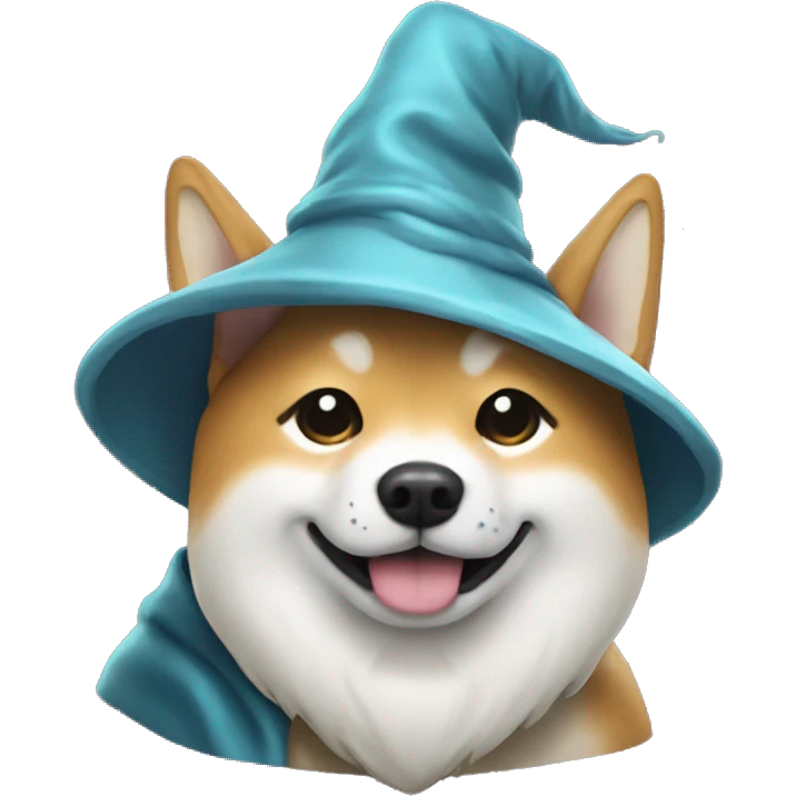 shiba gandalf wizard emoji