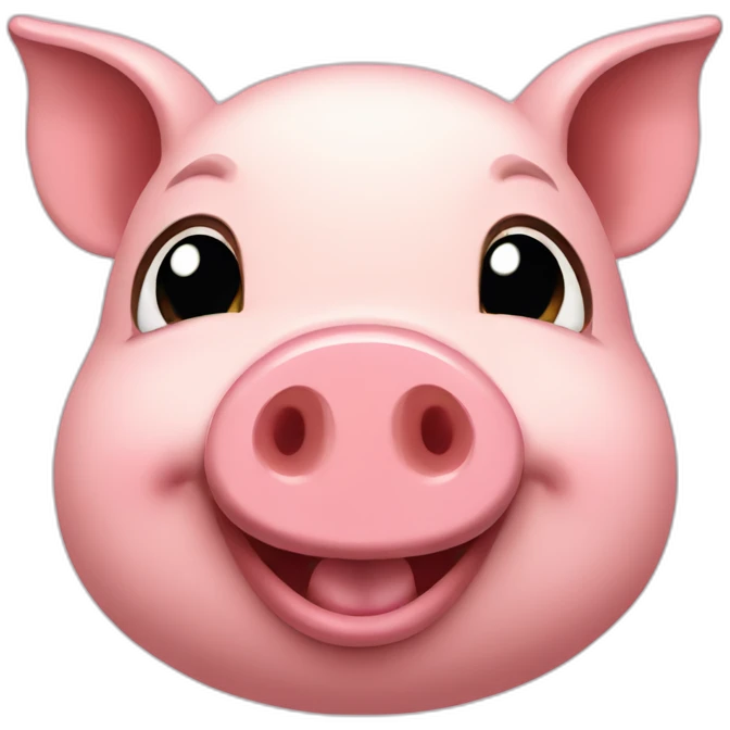 Little Pig Smiles emoji