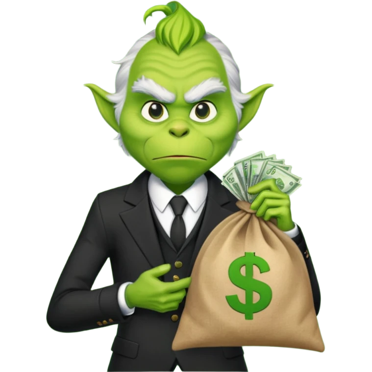 Scammer Grinch emoji