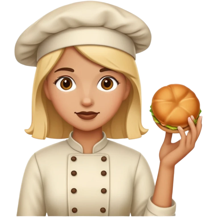 girl who is a foodie and a history buff emoji