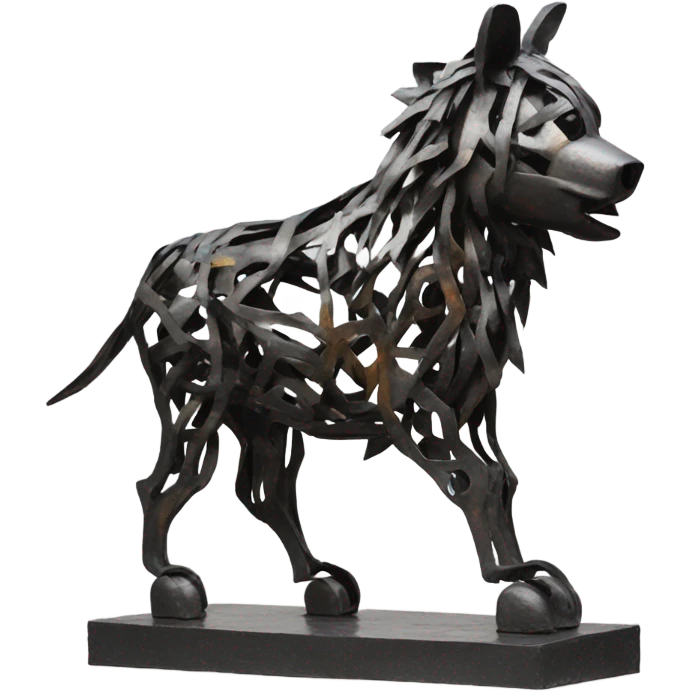Recycled spirits of iron emoji