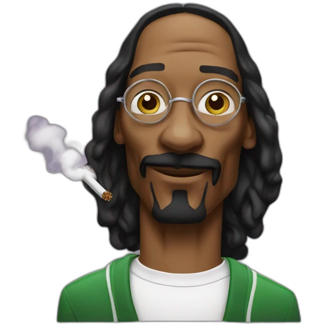 snoop dogg who smokes emoji
