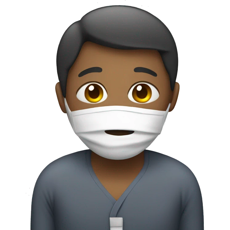 person who is sick emoji