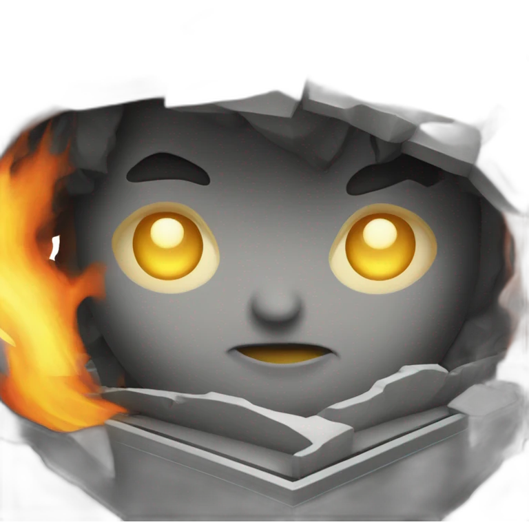flaming gpu goes brrrrrrr emoji