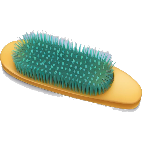 Hairbrush emoji