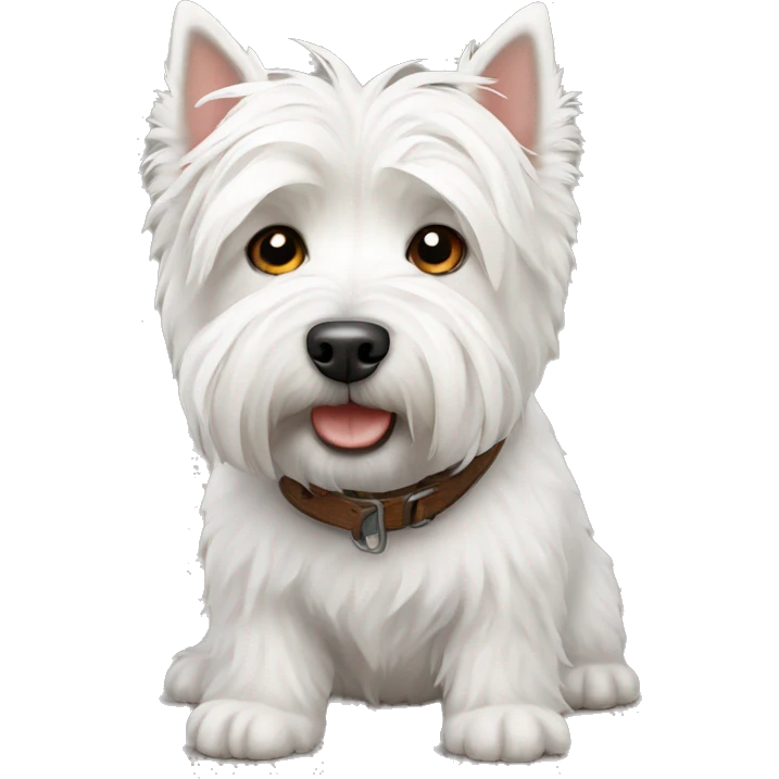 west highland terrier  emoji