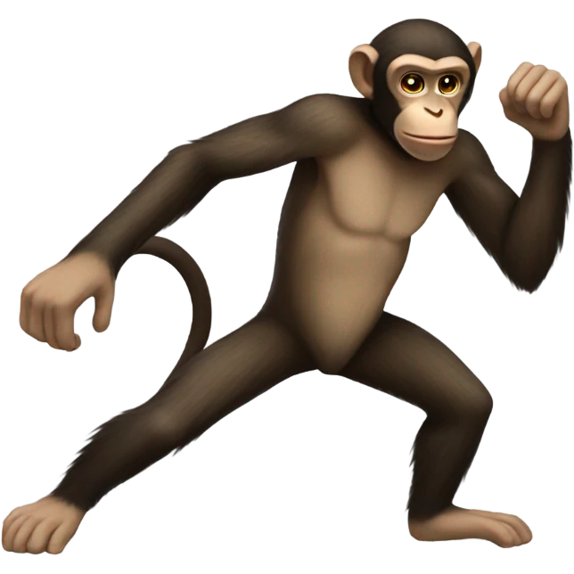 monkey stealing  emoji