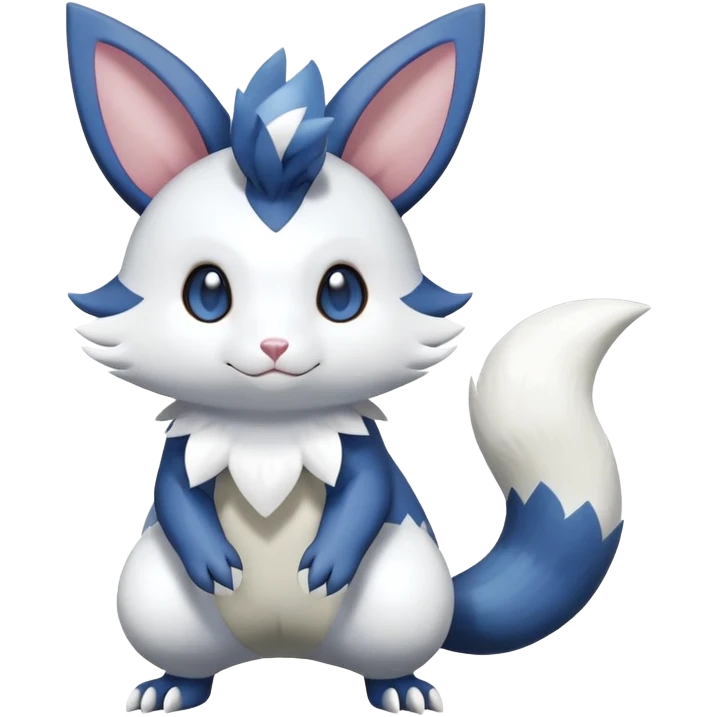 Shiny Furret-Minccino-Meowstic-Zangoose-Hybrid (Full body) emoji