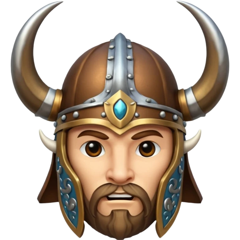 viking helmet no man emoji