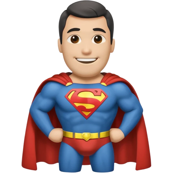 a moai emoji with a superman cape with the original face or the moai emoji with a super man saving people vibe like the superman there is some man waiting in the sky meme but the moai emoji