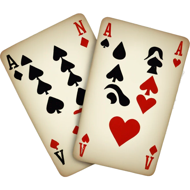 Two Aces Cards emoji