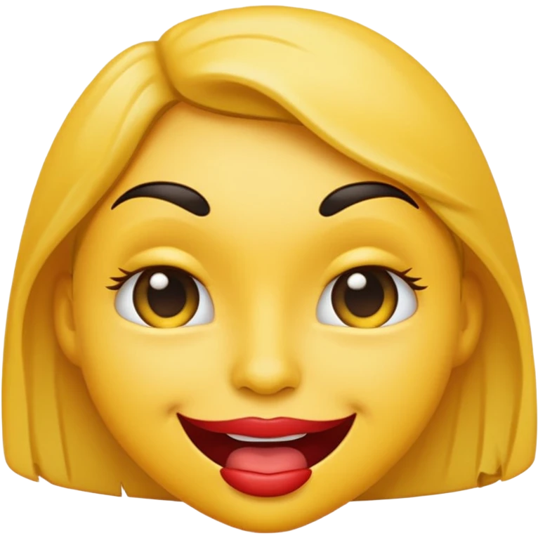 emoji bitting lip with one eyebrow raised and smirking emoji