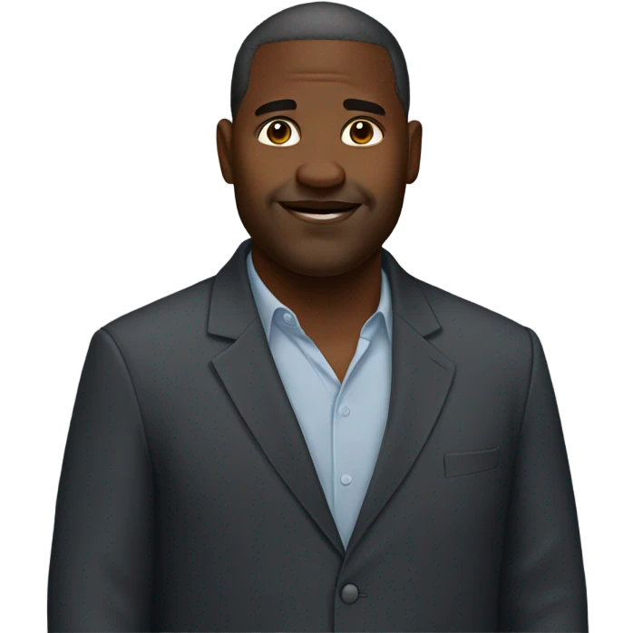 Heavy set black dad  emoji