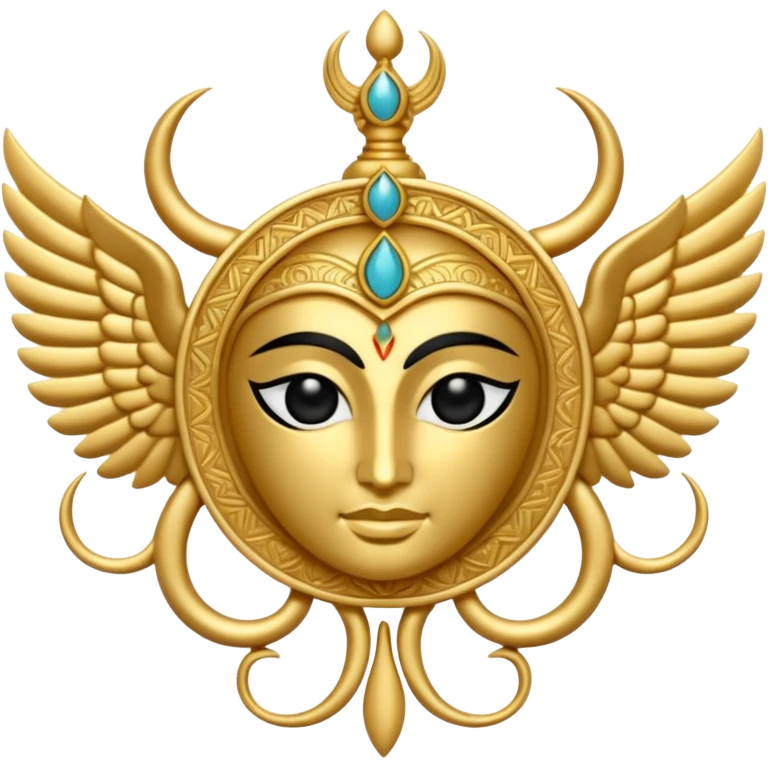 Iranian symbol of Ahura Mazda emoji