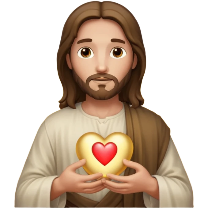 Jesus And heart emoji