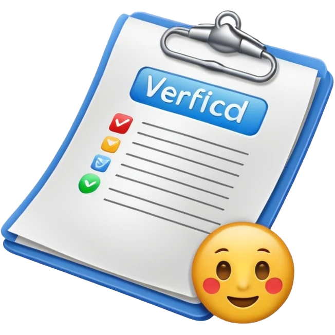 Document Verified Markl Check emoji