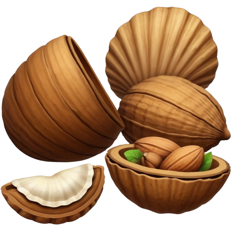 nuts with shell emoji