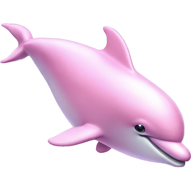 Pastel-pink-colors-dolphin emoji