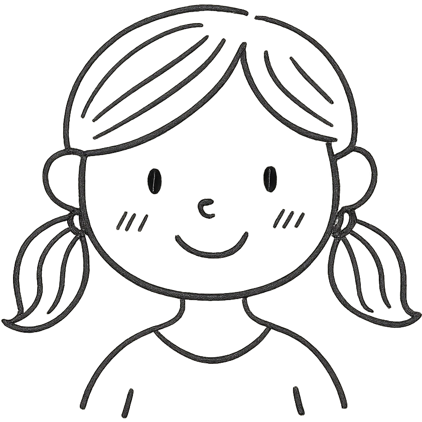 cute girl emoji