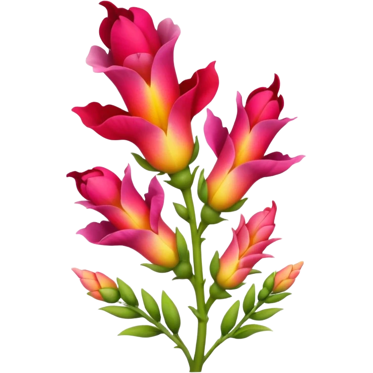 snapdragon flower emoji