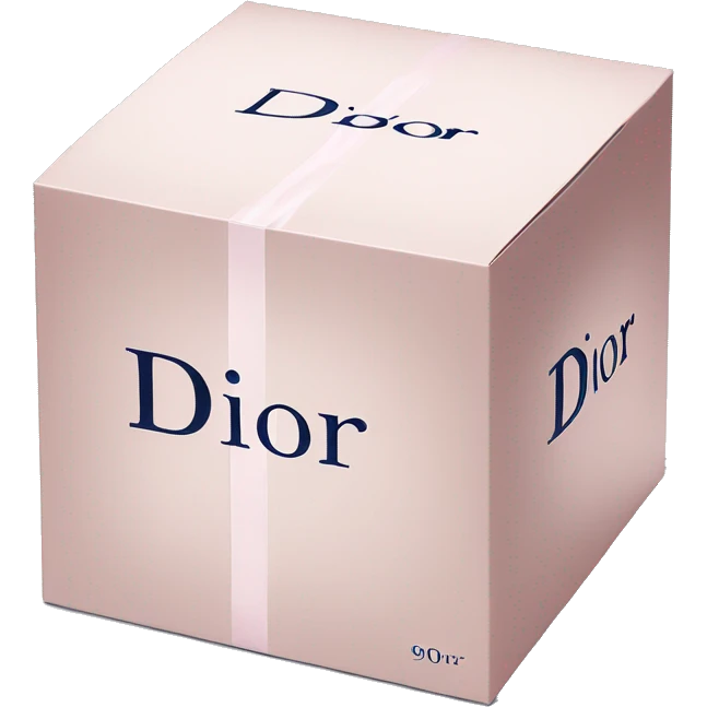 Dior logo on the box emoji
