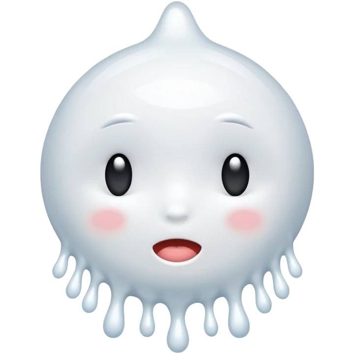 Disturbing cumming emoji