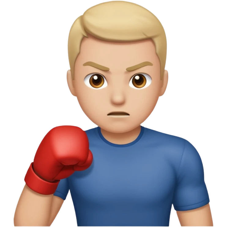 employee punching emoji