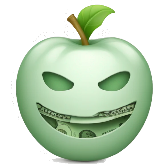 Money donation emoji