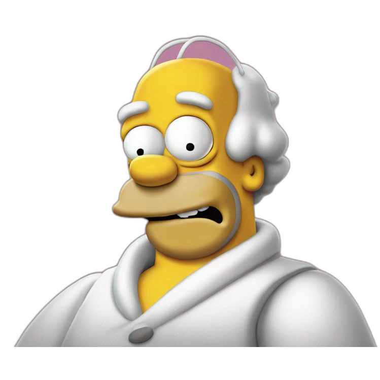 Homer simpson donuts emoji