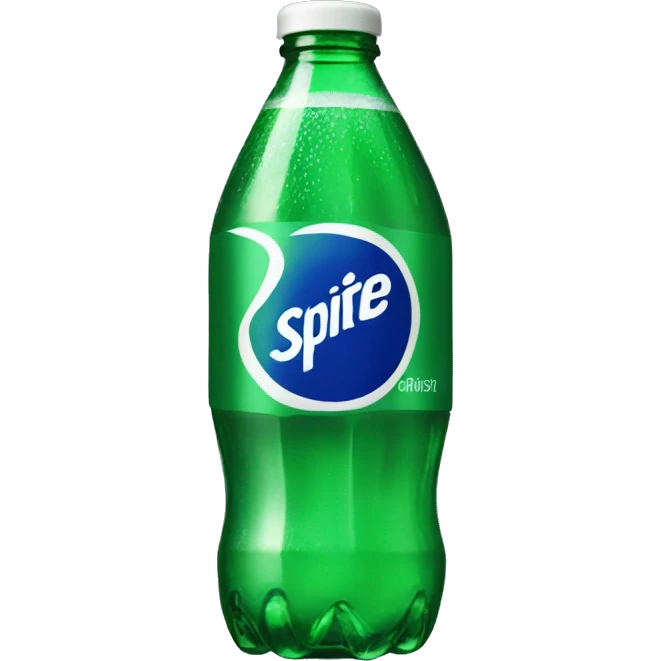 purple bottle of Sprite emoji
