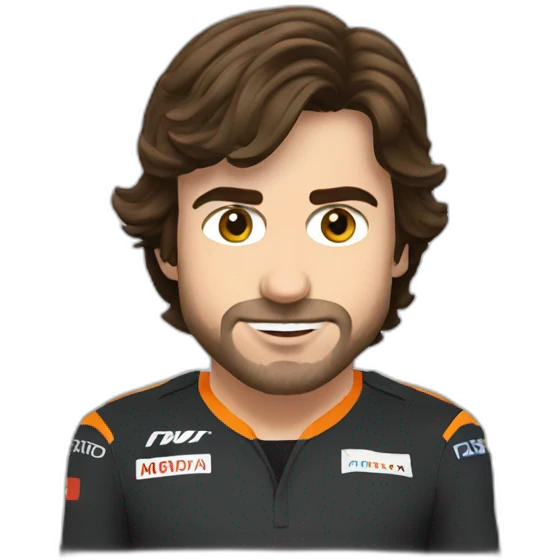 Fernando Alonso emoji