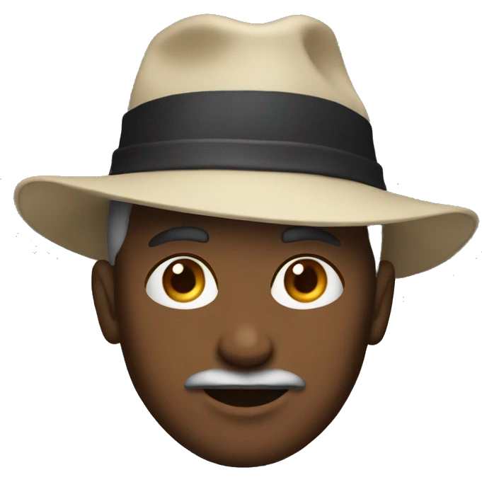 Man with medecal hat emoji