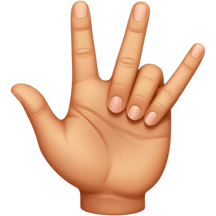 Flip off emoji