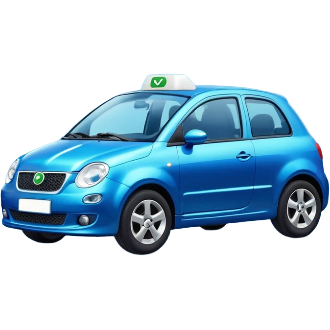 Coche de whatsapp emoji