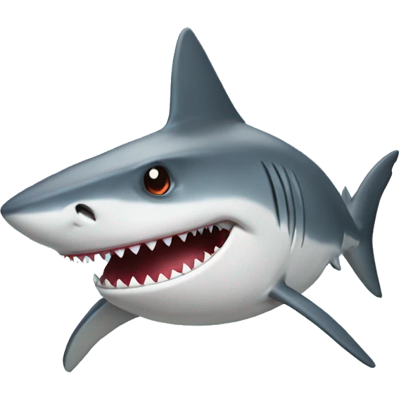 shark with tophat emoji