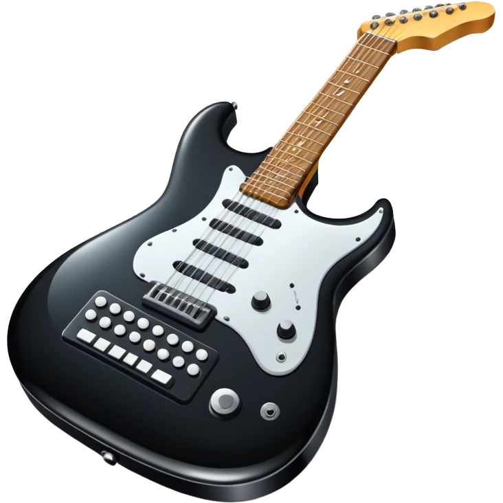 electronic synthesizer guitar emoji
