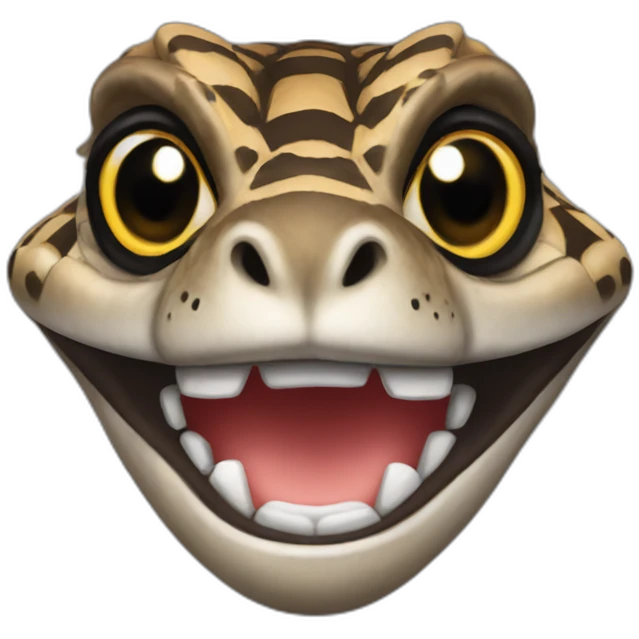 Smiling Diamondback emoji
