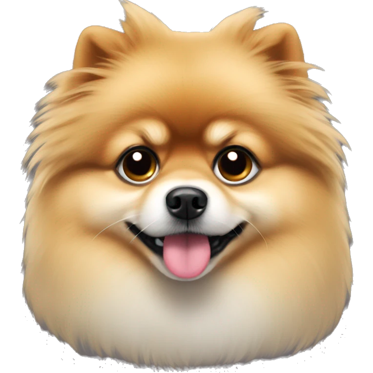 Sad Pomeranian  emoji