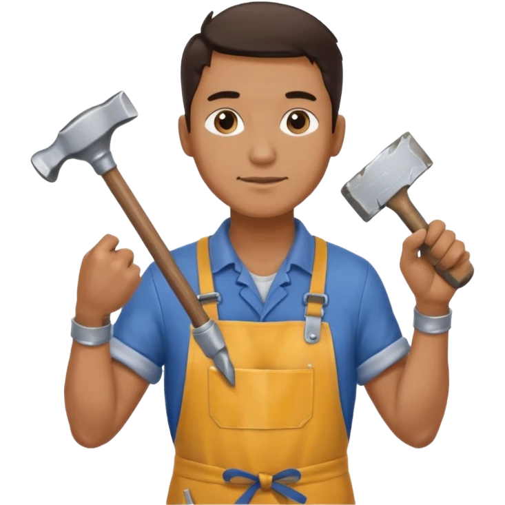 Street Sign Maker man emoji