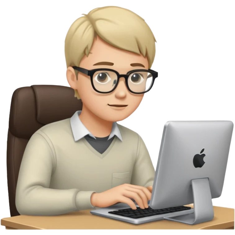 создай парня Айтишника emoji