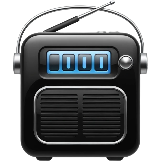 modern new radio emoji