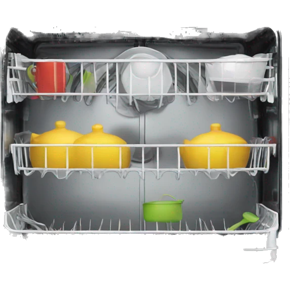 loaded dishwasher  emoji