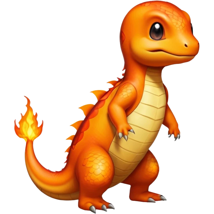 Charmander from Pokémon emoji