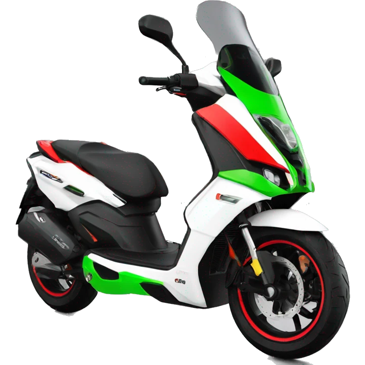 Aprilia sr 50 gt replica 2020 black red and a little bit of green emoji