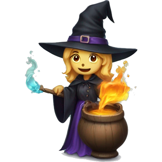 Witch potions emoji
