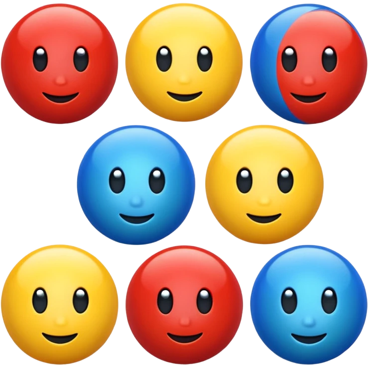 the pixar ball (luxo ball) emoji