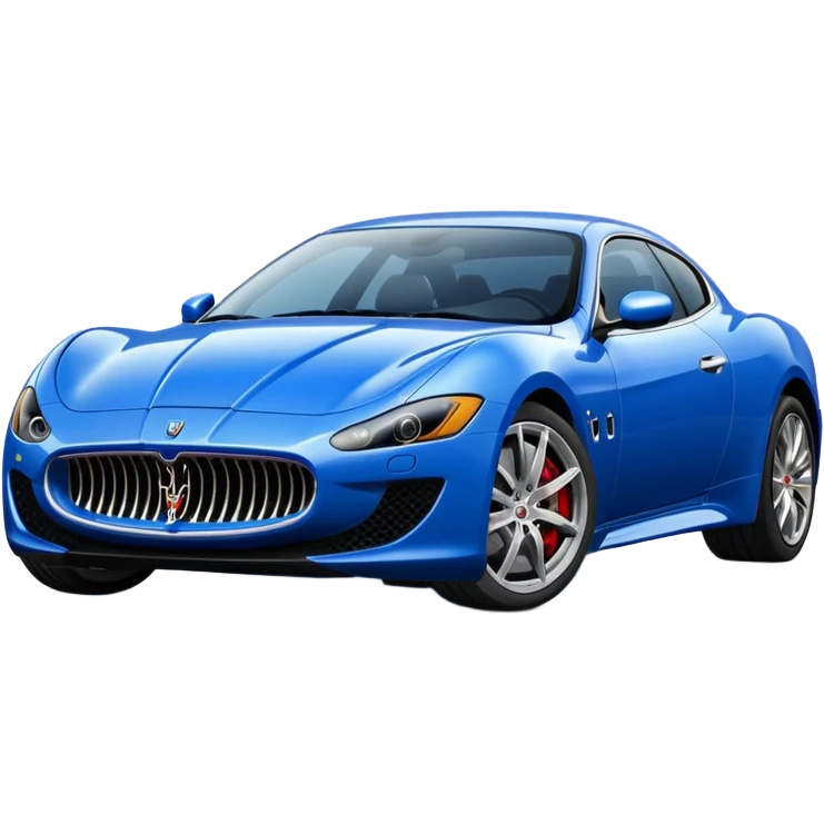 Blue Maserati emoji