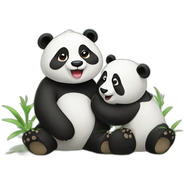 Love panda  emoji
