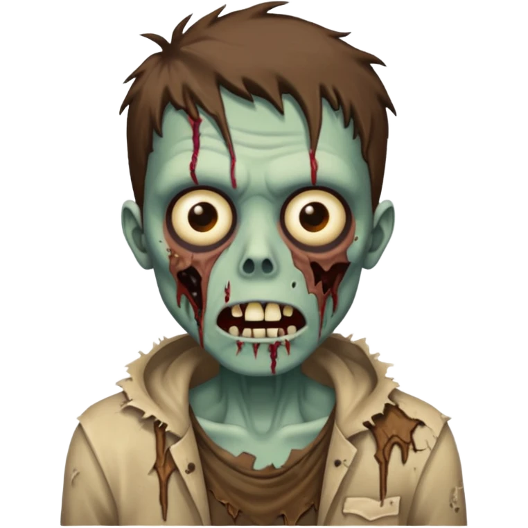 Brown zombie,Ai emoji