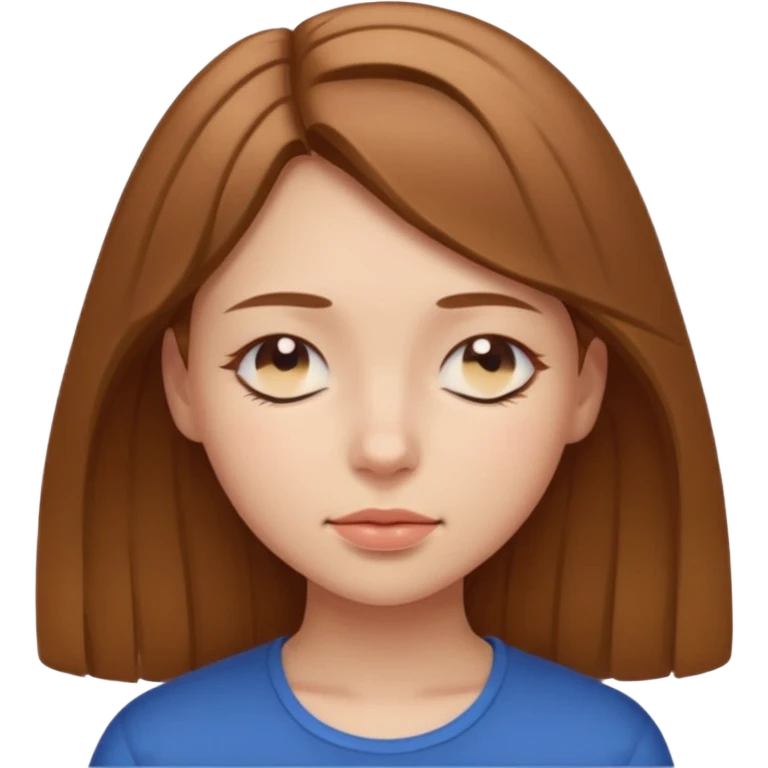 Girl both eye closed  emoji